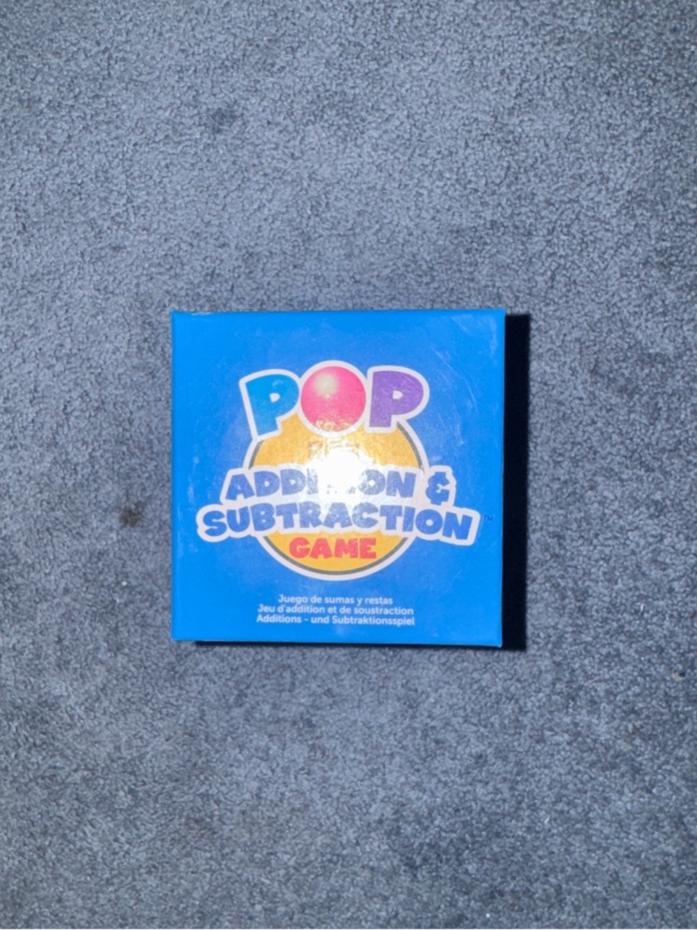 Pop for Addition & Subtraction Educational Game - Blue - Picture 2 of 3